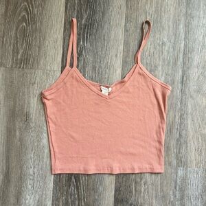Bozzolo ribbed crop camo tank